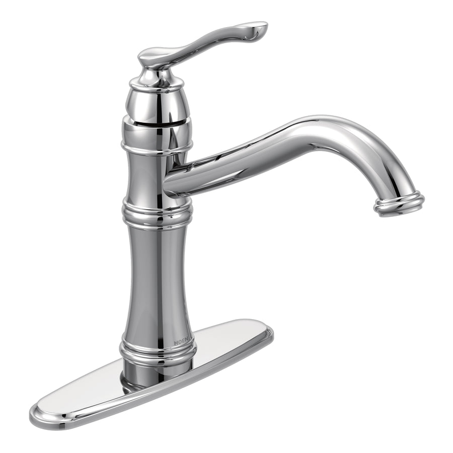 Belfield 12.13' 1.5 gpm 1 Lever Handle One or Three Hole Kitchen Faucet in Chrome