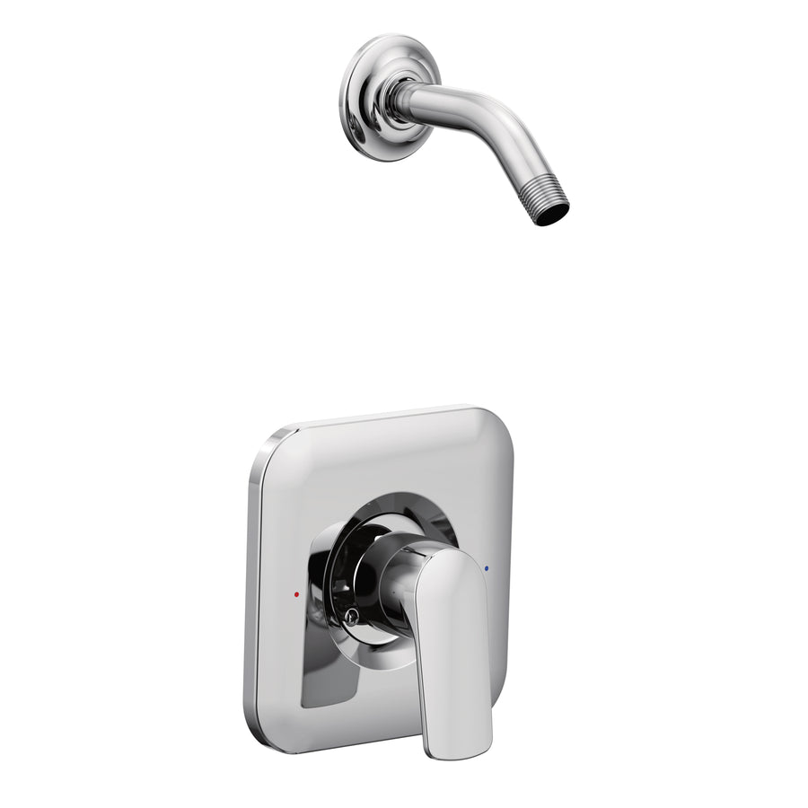 Rizon Posi-Temp 1 Handle Shower Only Faucet Trim without Showerhead in Chrome