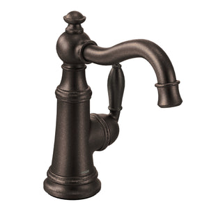 Weymouth 7.83' 1.5 gpm 1 Lever Handle One Hole Deck Mount Bar Faucet in Oil Rubbed Bronze