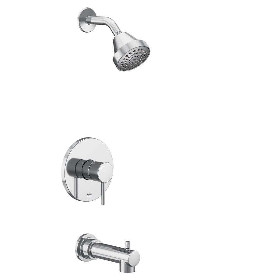 Align 6.5' 1.75 gpm 1 Handle Tub & Shower Faucet in Chrome