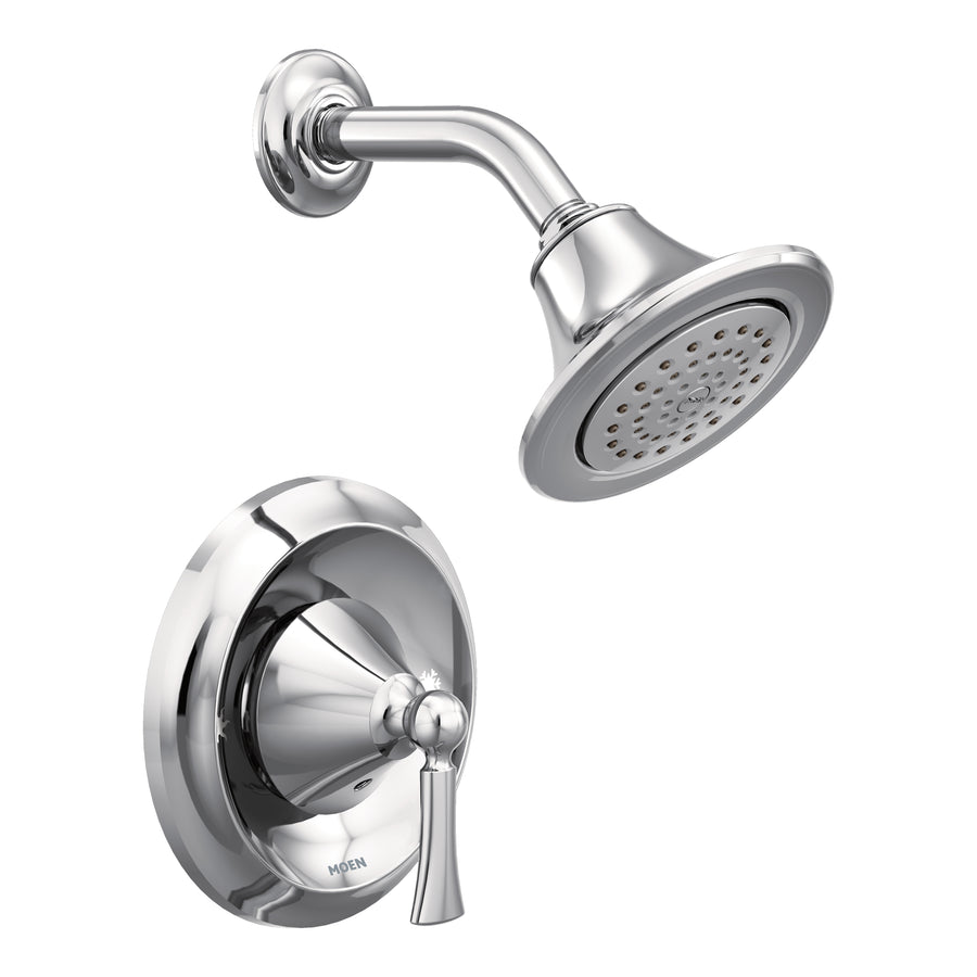 Wynford 7' 2.5 gpm 1 Handle Shower Only Faucet Trim in Chrome