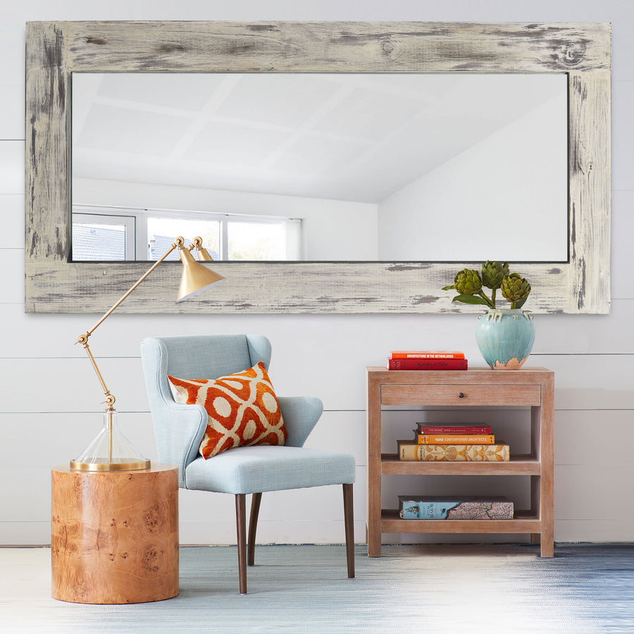 71-in H x 31-in W Oversized Wood Mirror