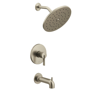 Cia 3.25' 2.5 gpm 1 Handle Tub & Shower Faucet in Brushed Nickel