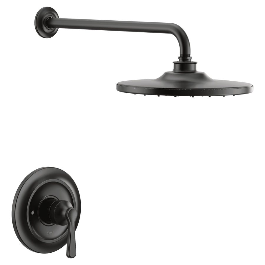 Colinet 7' 2.5 gpm 1 Handle Shower Only Faucet in Matte Black