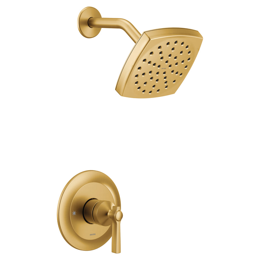 Flara 6.5' 1.75 gpm 1 Handle 3-Series Shower Only Faucet in Brushed Gold
