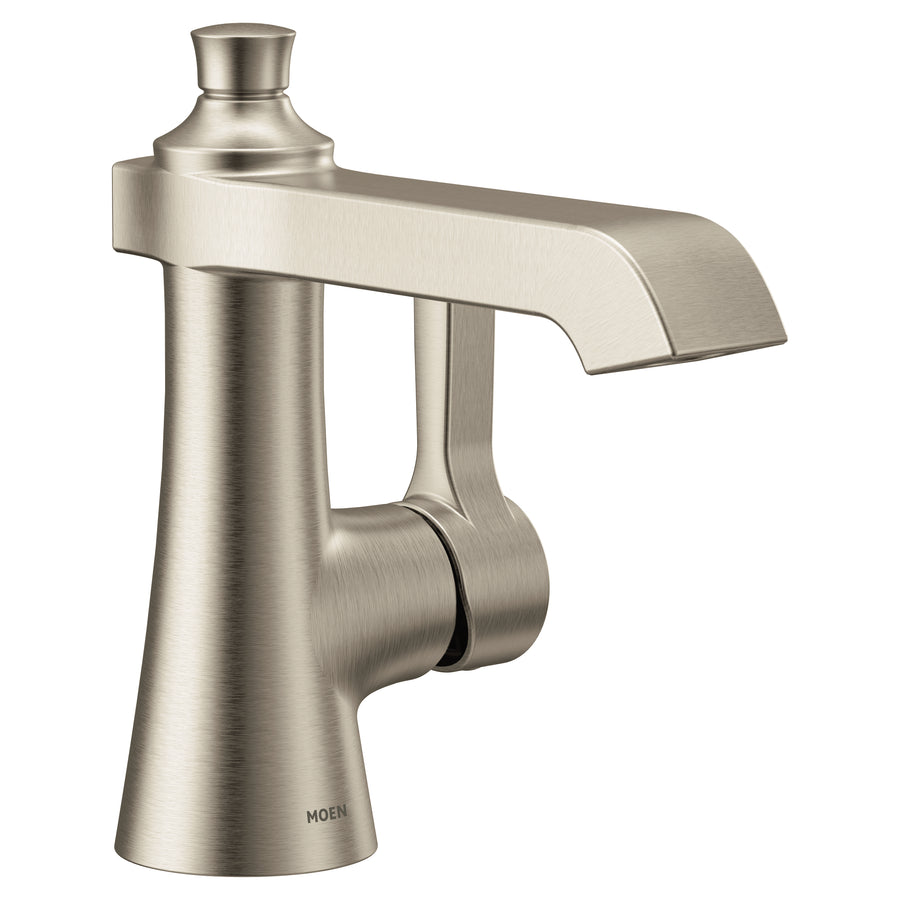 Flara 7.38' 1.2 gpm 1 Handle One or Three Hole Bathroom Faucet in Brushed Nickel