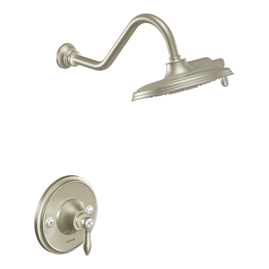 Weymouth 7' 1.75 gpm 1 Handle Eco-Performance Shower Only Faucet Trim in Brushed Nickel