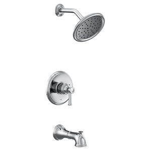 Belfield 6.75' 1.75 gpm 1 Handle Tub & Shower Faucet in Chrome