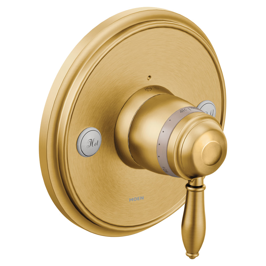Weymouth 7.31' 1 Handle Valve Trim in Brushed Gold