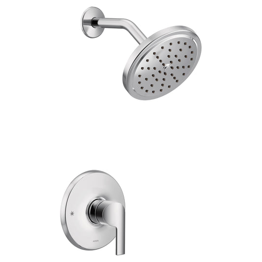 Doux 6.5" 2.5 gpm 1 Handle 3-Series Shower Only Faucet in Chrome