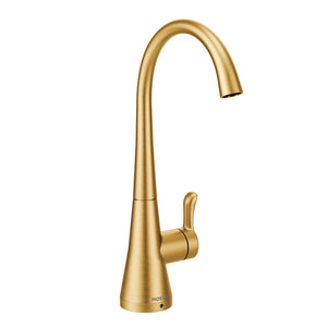 Sip 11' 1.5 gpm 1 Lever Handle One Hole Deck Mount Transitional Beverage Faucet in Brushed Gold