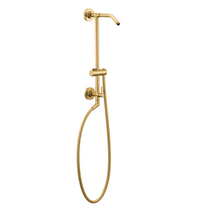 Annex 22.69' Shower Rail without Showerhead in Brushed Gold