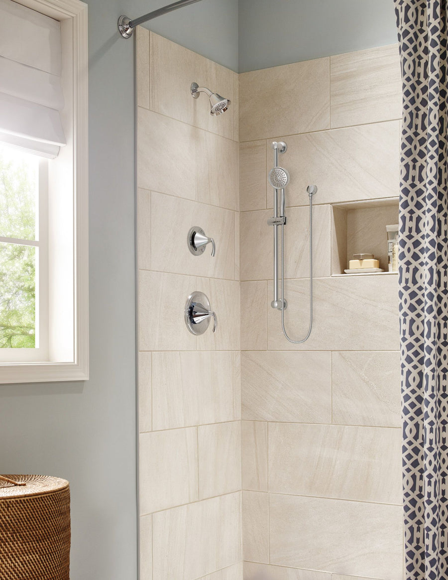 Glyde 4' 2.5 gpm 1 Lever Handle Shower Only Trim in Chrome