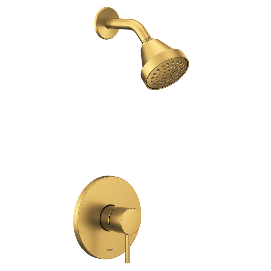 Align 6.5' 1.75 gpm 1 Handle Shower Only Faucet in Brushed Gold