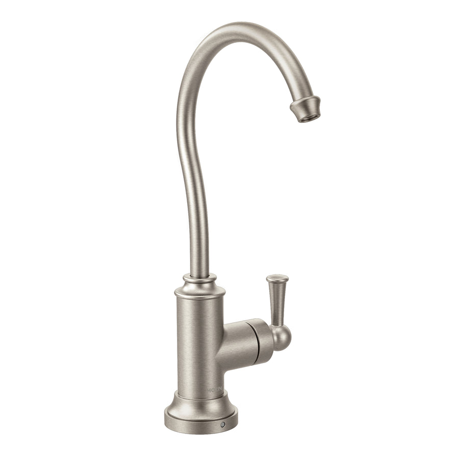 Sip 11' 1.5 gpm 1 Lever Handle One Hole Deck Mount Traditional Beverage Faucet in Spot Resist Stainless