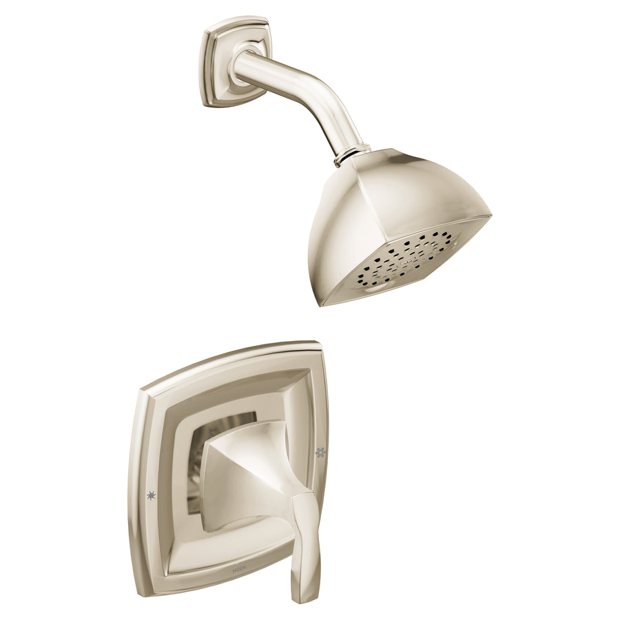 Voss 7.25' 1.75 gpm 1 Handle Eco-Performance Shower Only Faucet Trim in Polished Nickel
