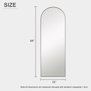 64-in H x 21-in W Arched Top Mirror