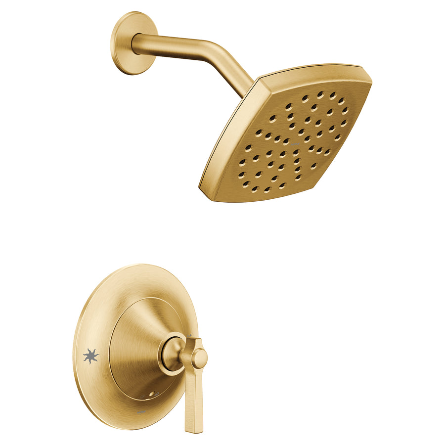 Flara 6.63' 1.75 gpm 1 Handle Posi-Temp Shower Only Faucet in Brushed Gold