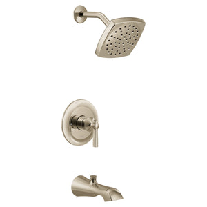 Flara 6.5' 2.5 gpm 1 Handle 3-Series Tub & Shower Faucet in Polished Nickel