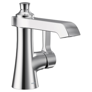 Flara 7.38' 1.2 gpm 1 Handle One or Three Hole Bathroom Faucet in Chrome