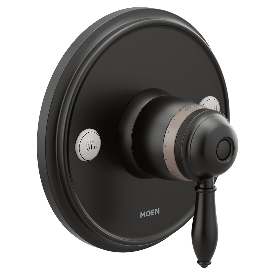 Weymouth 7.31' 1 Handle Valve Trim in Matte Black