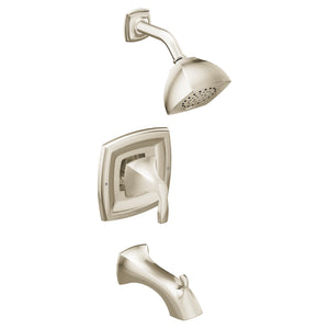 Voss 7.25' 1.75 gpm 1 Handle Eco-Performance Tub & Shower Faucet Trim in Polished Nickel