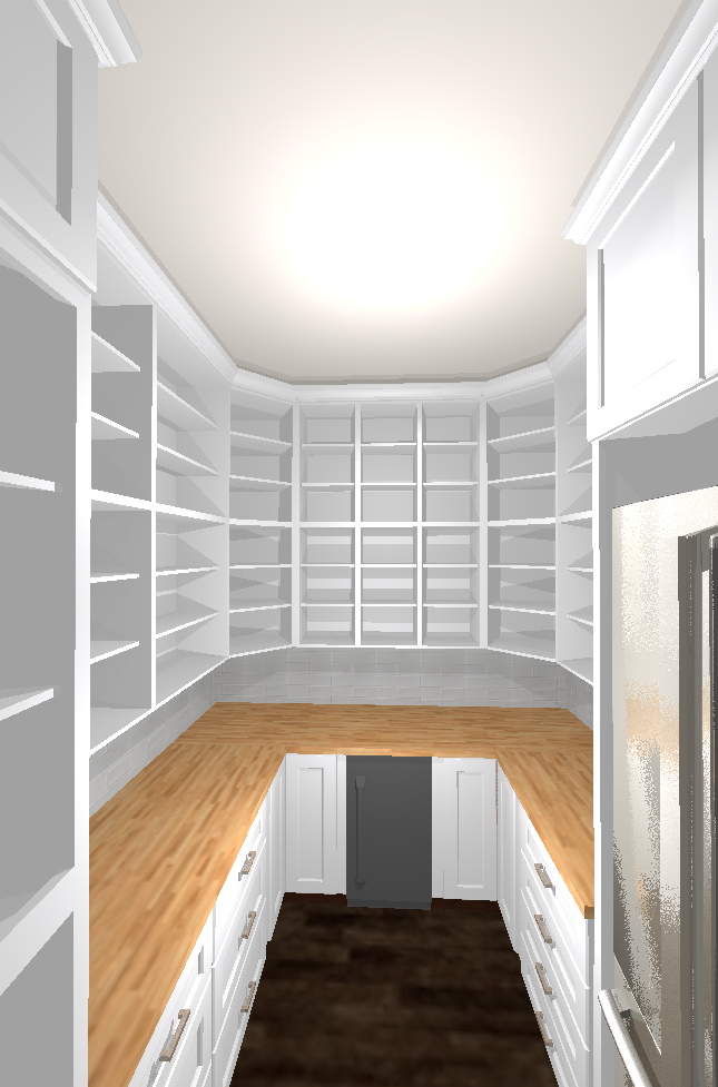 Vevano Pantry Project Rendering