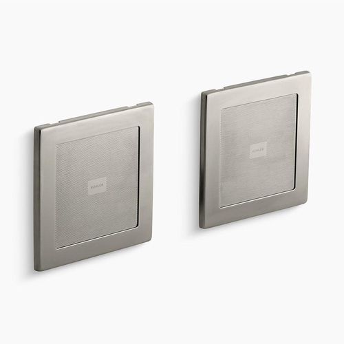 Kohler SoundTile Speakers in Vibrant Brushed Nickel