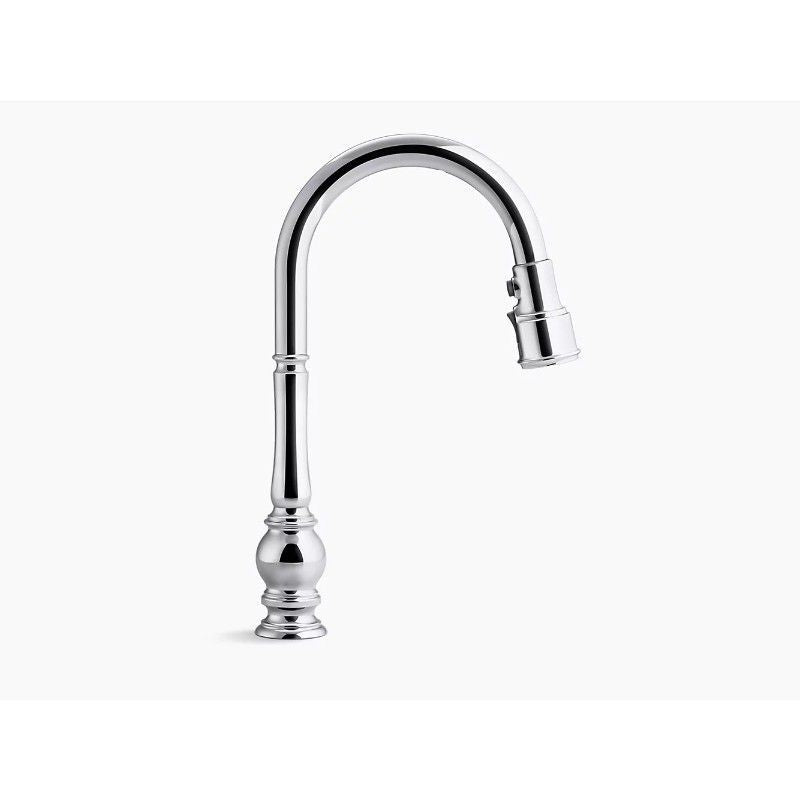 Kohler Artifacts Pull-Down Touchless Kitchen Faucet in Vibrant Stainless