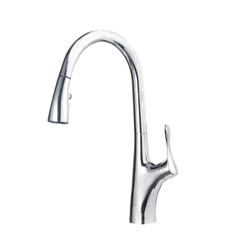 Single-handle pull-down faucet