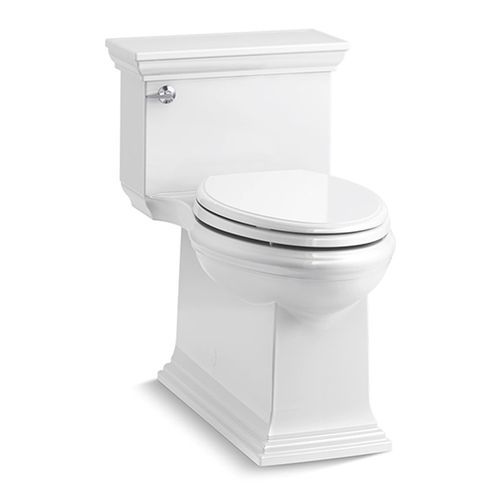 Kohler  Memoirs Stately Elongated 1.28 gpf One-Piece Toilet in White
