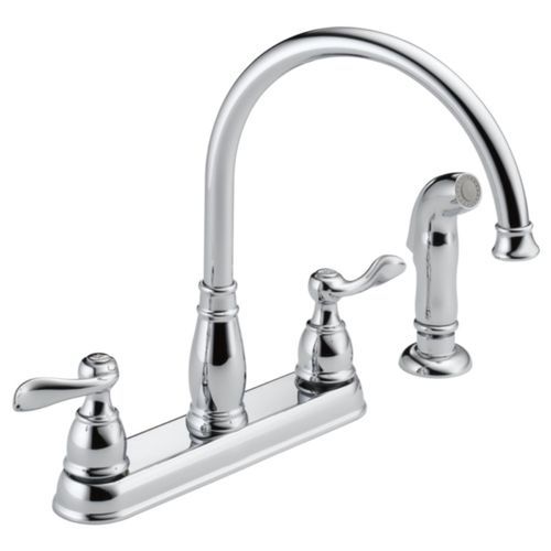 Delta  Windemere Two-Handle Kitchen Faucet in Chrome