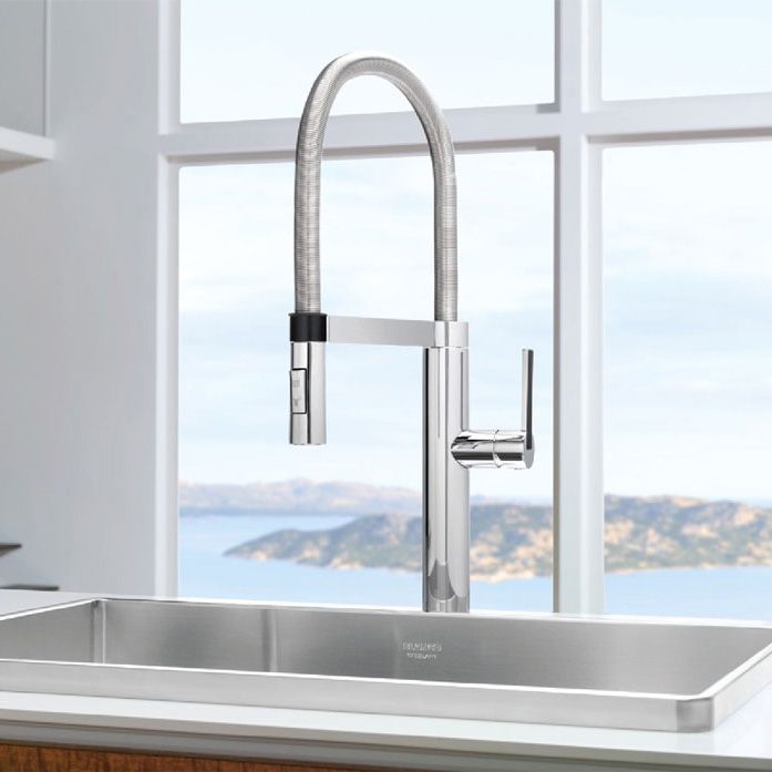 blanco culina pull down faucet