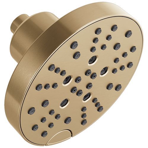 delta showerhead in bronze