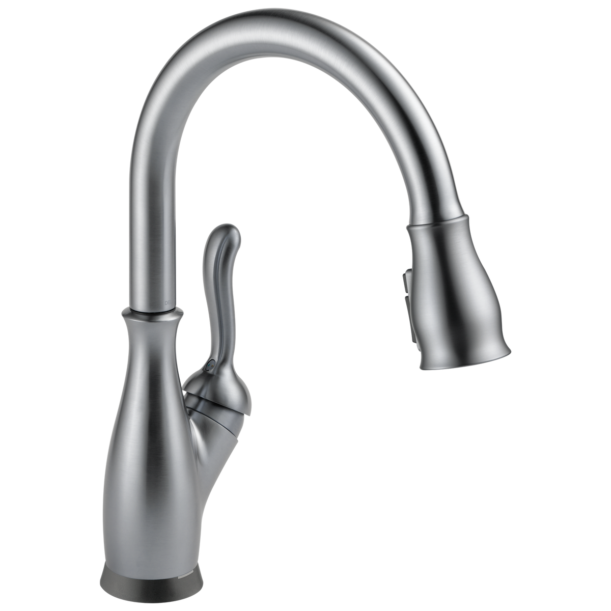  Delta  Leland Voice-Activated Pull-Down Kitchen Faucet in Arctic Stainless