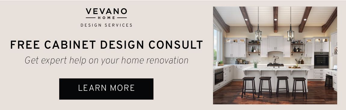 free cabinet design consultation for wood cabinets with vevano home design services