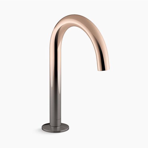 Kohler  Components Bathroom Faucet Spout in Vibrant Ombre Titanium/Rose Gold