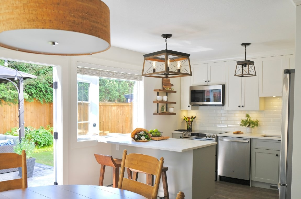 Farmhouse style kitchen