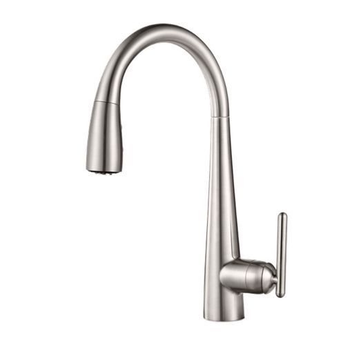Pfister  Lita Single-Handle Pull-Down Kitchen Faucet with GE Filtration System in Stainless Steel
