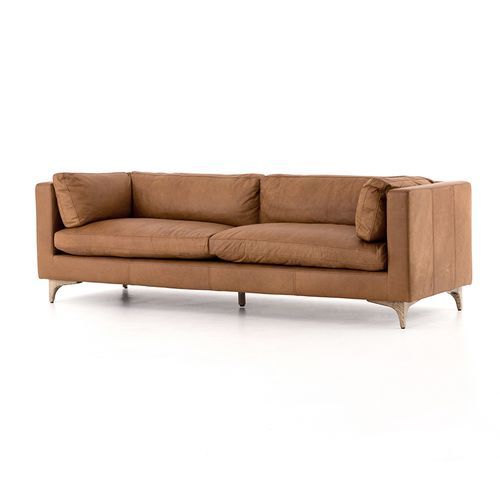 Four Hands  Beckwith Sofa in Natural Washed Camel (94
